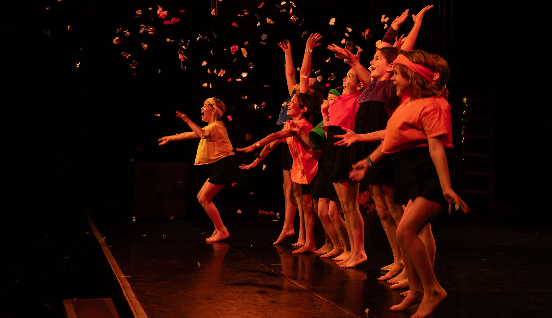 Tanzkurs für Kinder in Kreuzberg, Bühnen-Szene